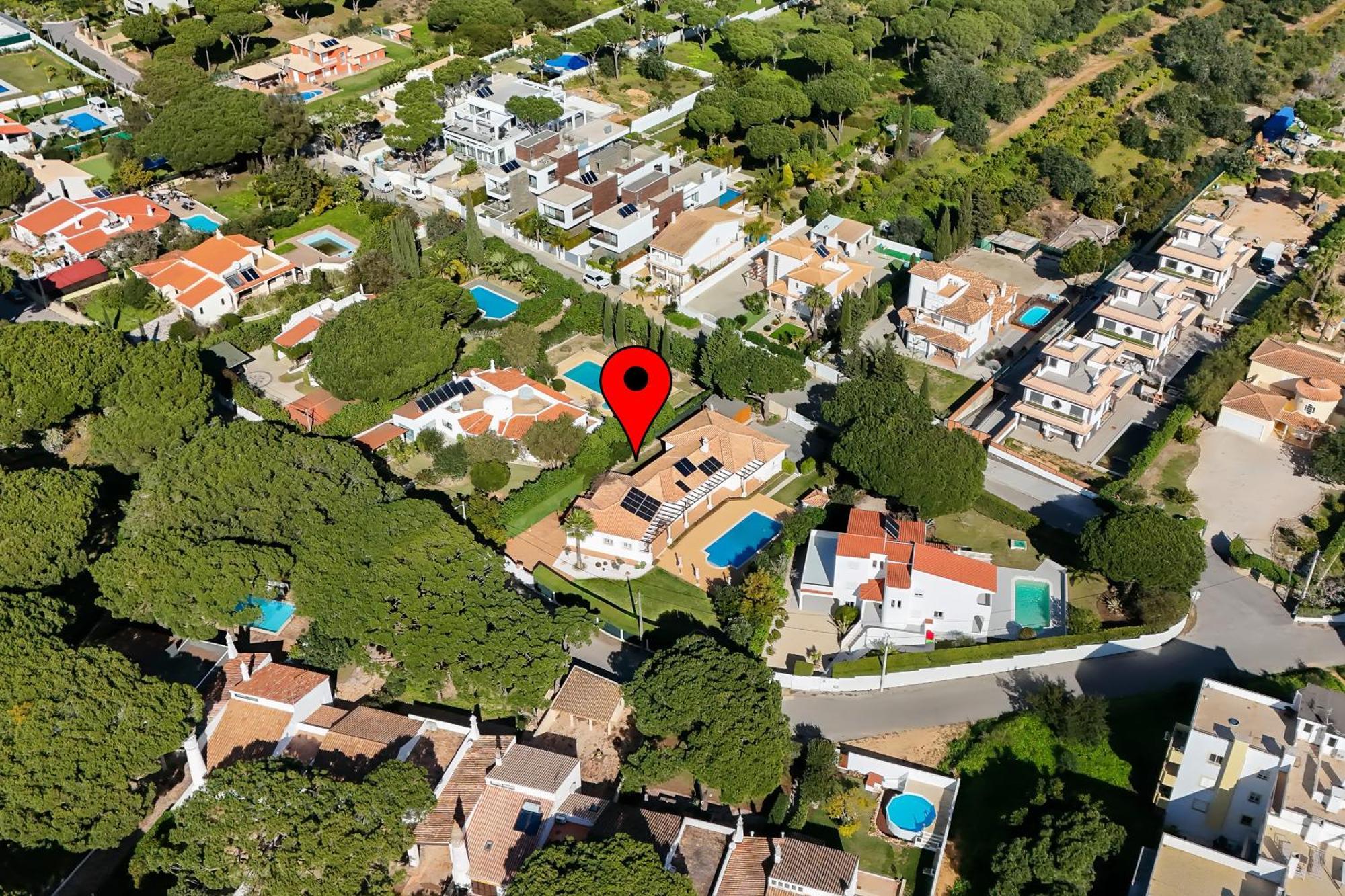 Exclusive Villa Toulouse With Pool In Falesia Algarve Albufeira Exterior foto
