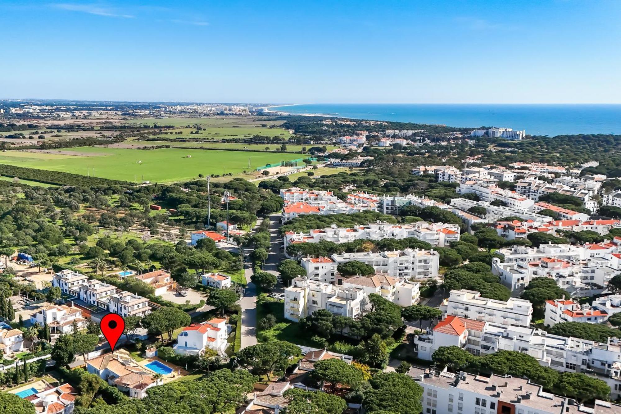 Exclusive Villa Toulouse With Pool In Falesia Algarve Albufeira Exterior foto